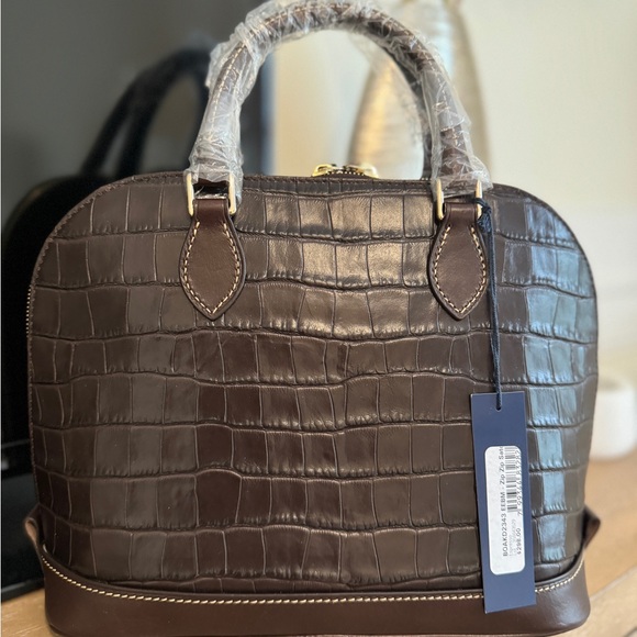 New, Never used, Dooney & Bourke Genuine Leather Satchel - Picture 4 of 5